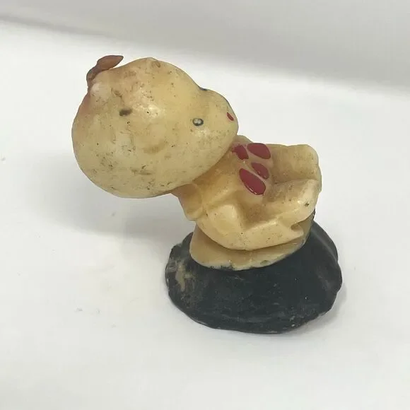 Vintage Gurley Candles Christmas Carolers Lot of 4 Wax Holiday Figures 1950's - Picture 6 of 16